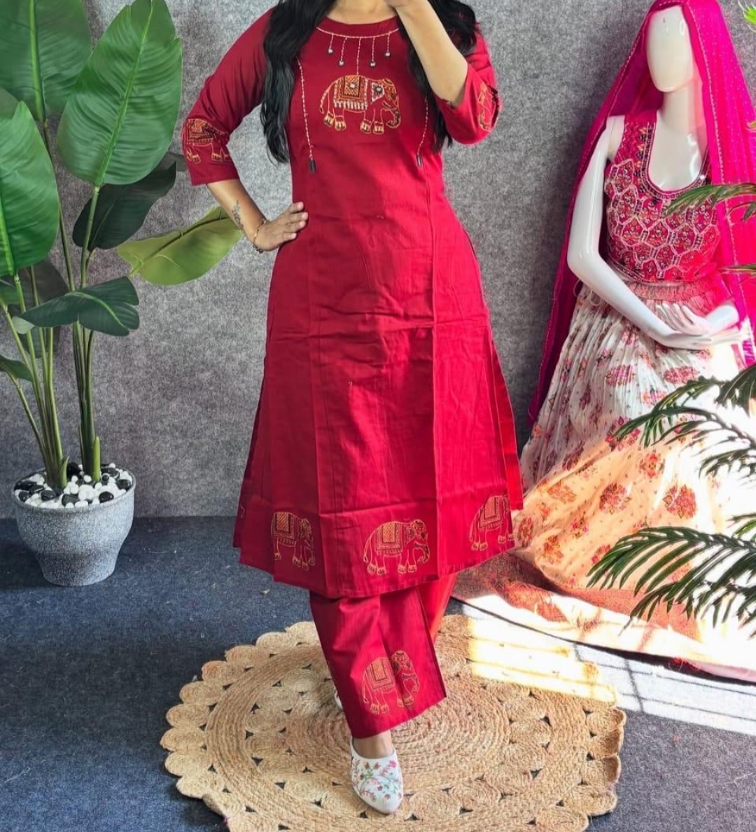 Jaypuri Hand Blocked Print Kurti